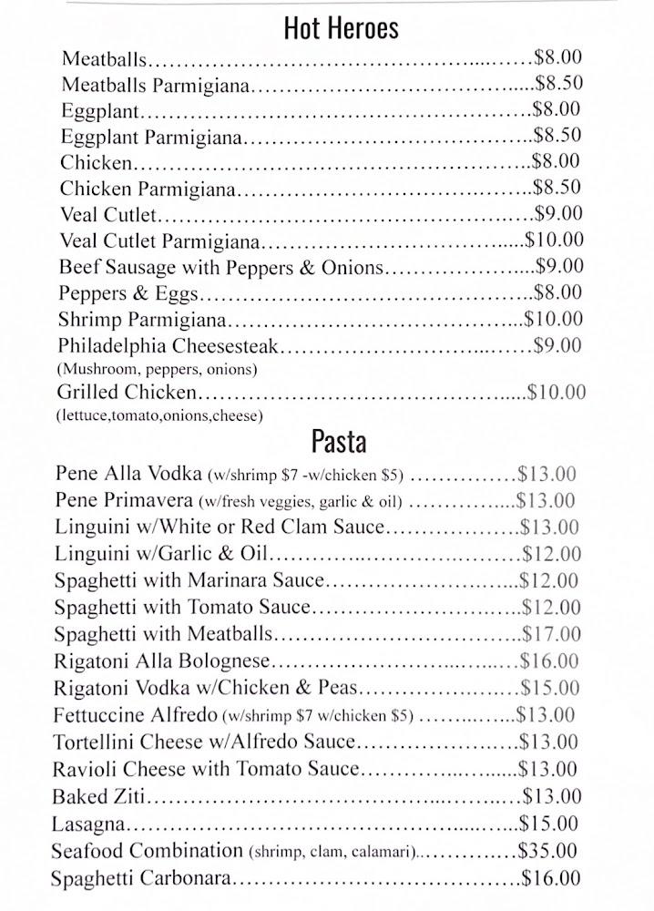 Brother's Pizzeria Menu image 1